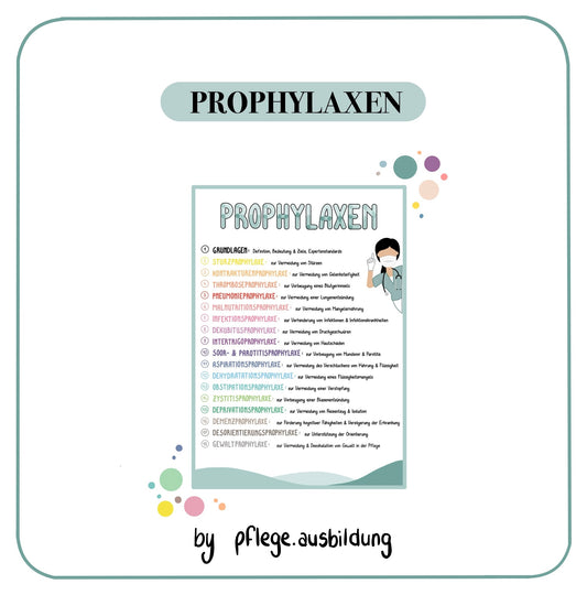 Prophylaxen in der Pflege