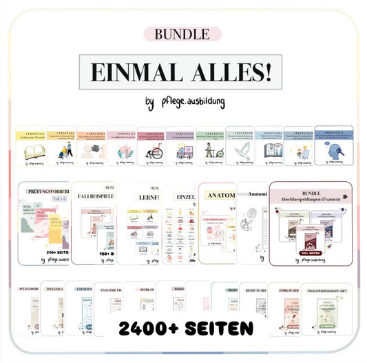 B U N D L E - Einmal alles! (Kopie)