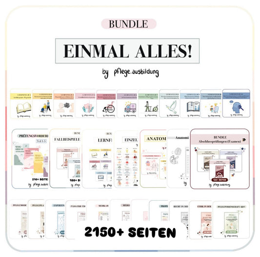 B U N D L E - Einmal alles!