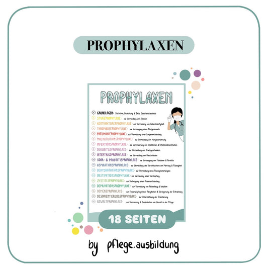 Prophylaxen in der Pflege