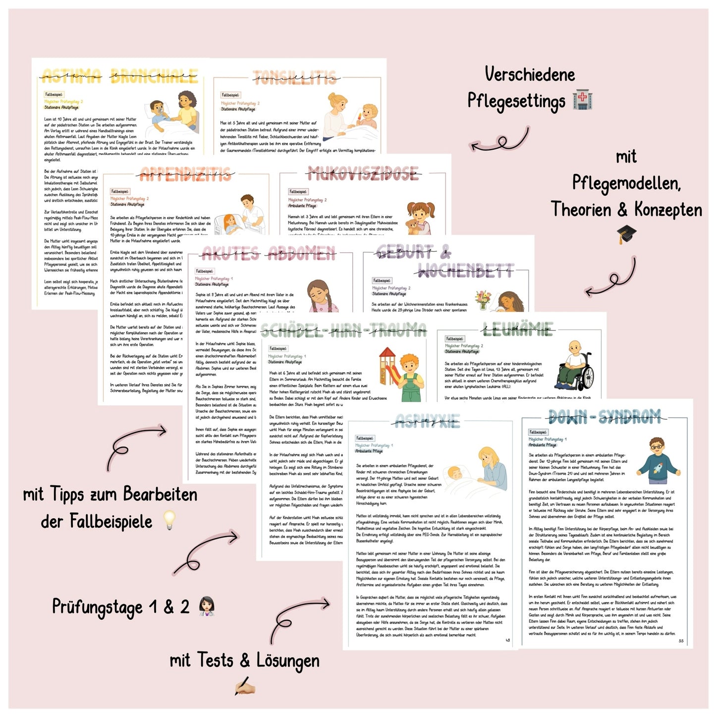 BUNDLE Fallbeispiele & Lösungen