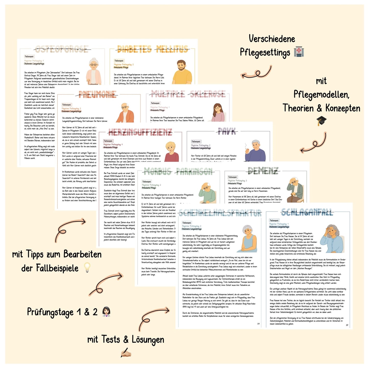 BUNDLE Fallbeispiele & Lösungen