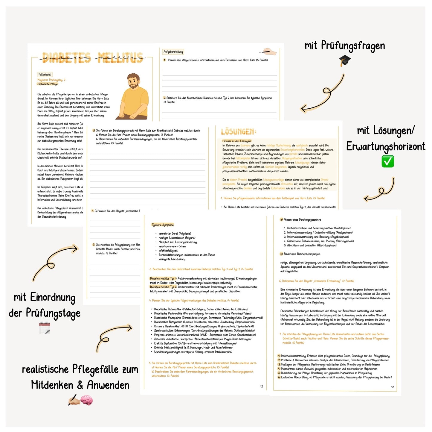 BUNDLE Fallbeispiele & Lösungen