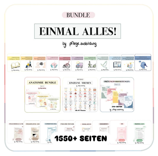 B U N D L E - Einmal alles!