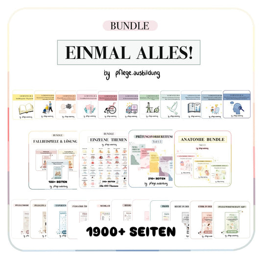 B U N D L E - Einmal alles!